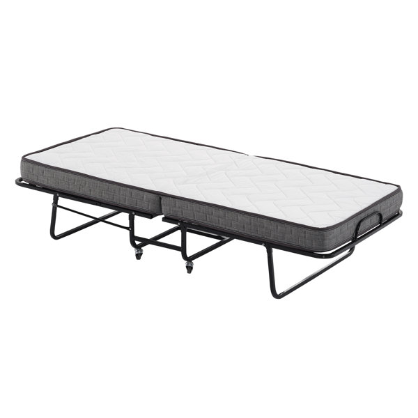 Alwyn Home Sonoita Single 16'' Folding Bed with Mattress Included